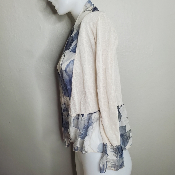 Elena Baldi Beige Cardigan Floral - Picture 6 of 7